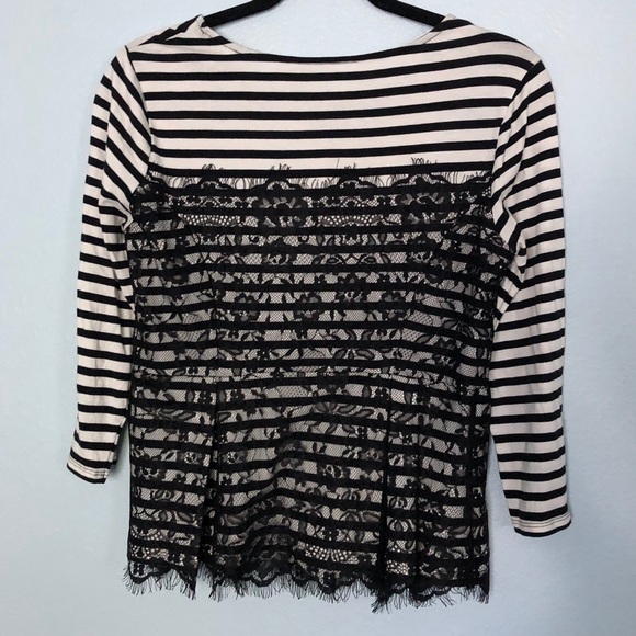 Elle• Lace Peplum Top - Picture 5 of 10